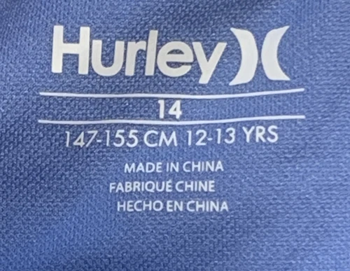 全新带标签 Hurley 女孩比基尼 2 件套泳装,尺寸 14 UPF 50+ 粉红色火烈鸟 - 第 5 张/共 10 张