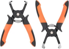 2PCS Disconnect Pliers Set EVAP and Fuel 85°&40°, Black, Orange 
