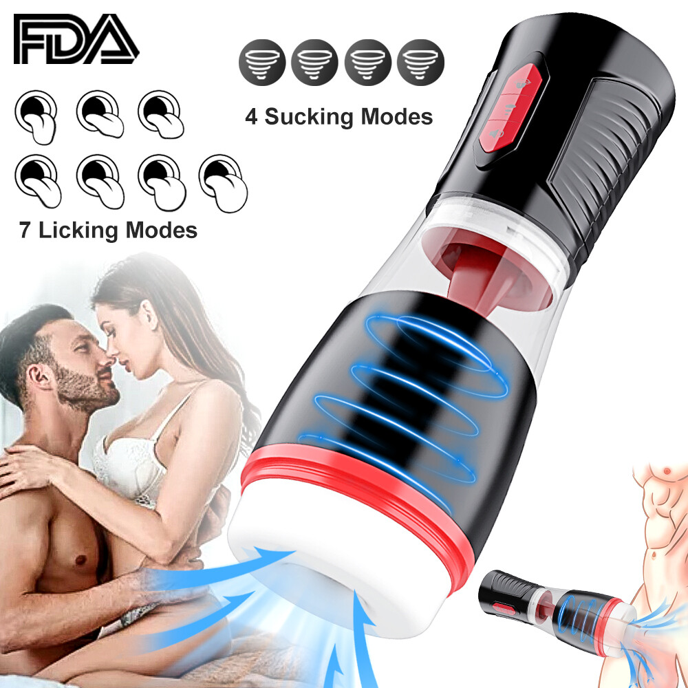 Elektrischer Masturbator Masturbieren Handfrei Cup Sex Spielzeug für die Männer