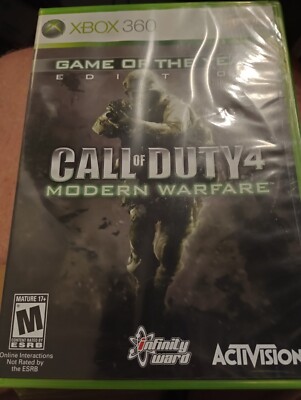 *SEALED* Call of Duty 4: Modern Warfare -Game of the Year Edition (Xbox 360) 