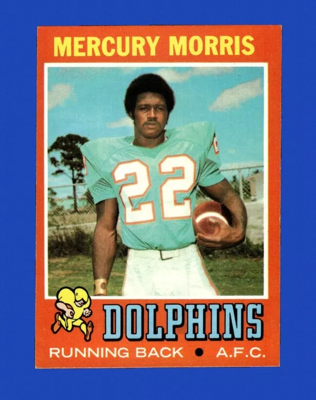 Mercury Morris trading card