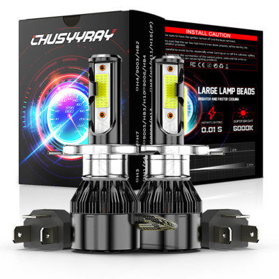 For Honda CRV CR-V 2007-2014 2-side LED Headlight High/Low Beam Bulbs 6000K 2x