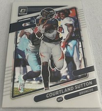 2021 Panini Donruss Optic Football Courtland Sutton Denver Broncos base card #26