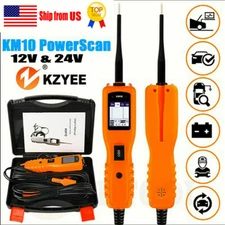 12V 24V Circuit Tester Electrical System Probe Detector AVOmeter Tool KM10