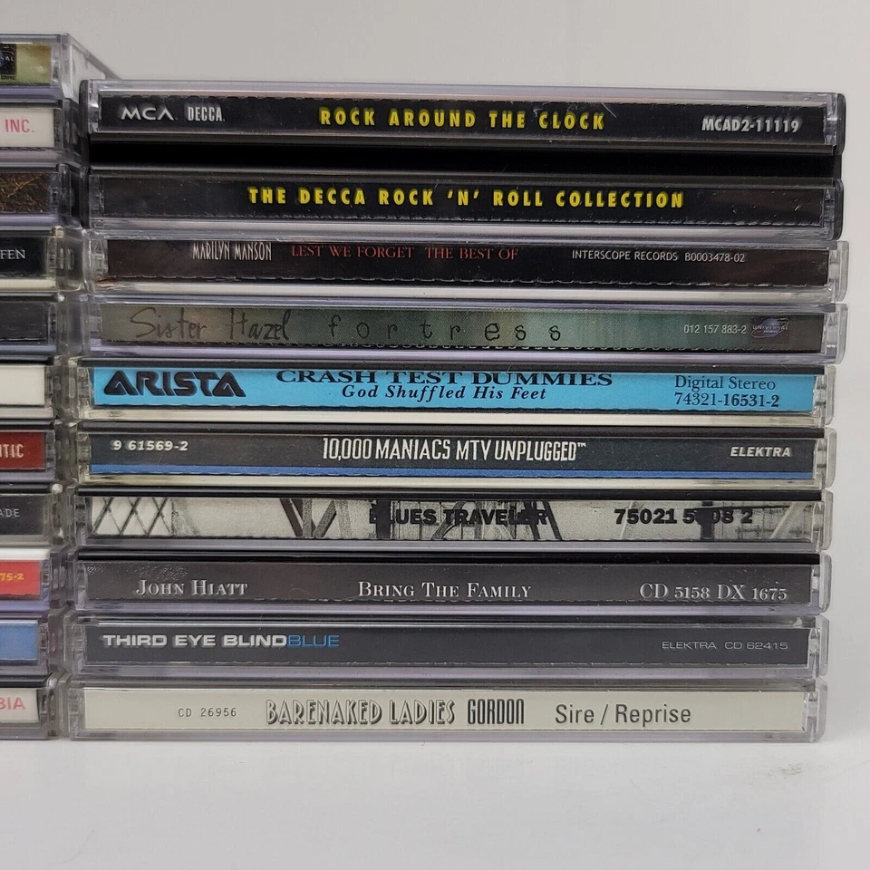 x20 CDs Rock Genre Music Assorted Lot Alternative / Classic / Rock etc... Foto 3 de 4