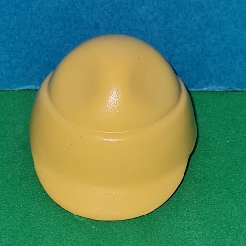 Casquette Orange Playmobil Catégorie 2 - Accessoire D'occasion En Très Bon état, Plastique