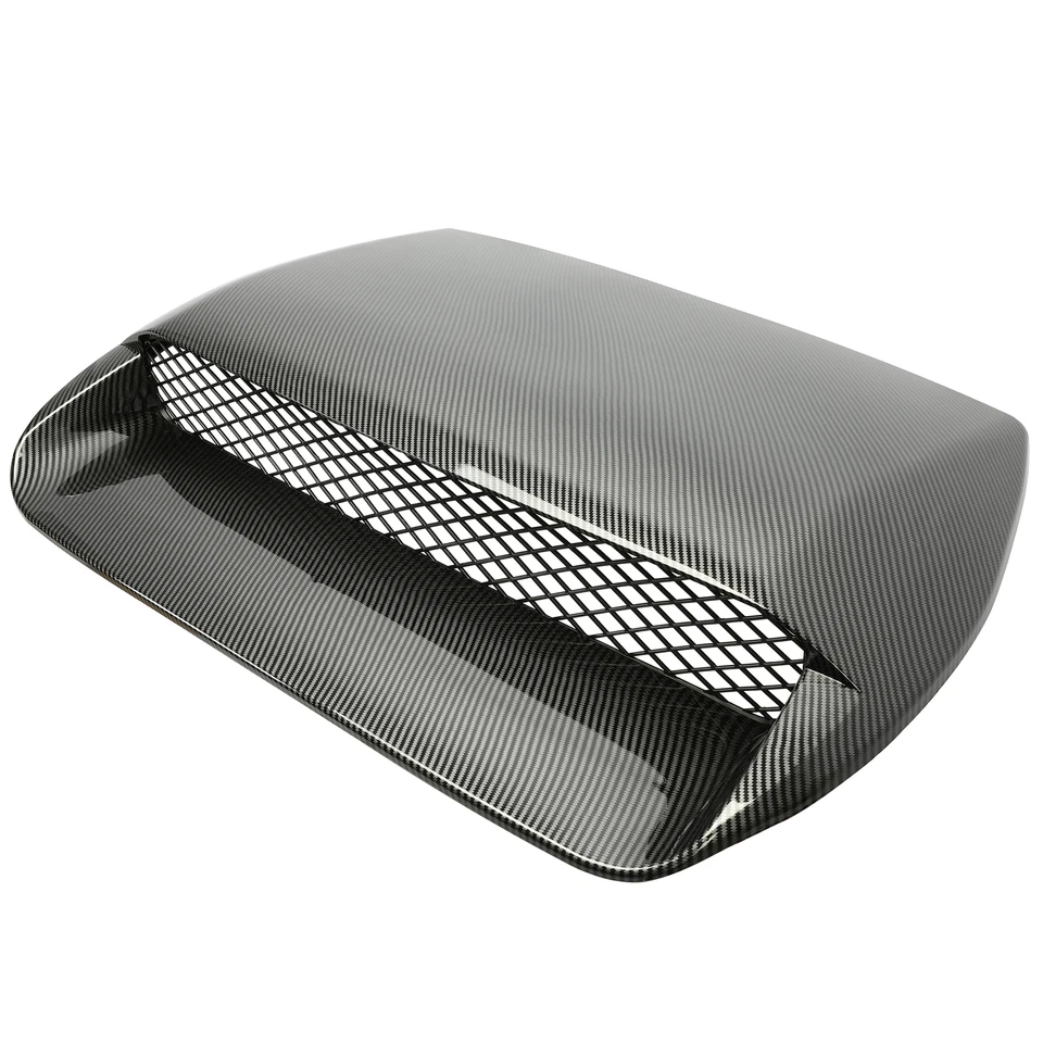 For 2015-2021 Subaru WRX STI Carbon Fiber Air Flow Hood Scoop Bonnet Vent NEW Foto 2 de 4