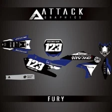 Attack Graphics Custom Fury Complete Bike Graphics Kit