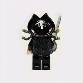 NEW Pirates Of The Caribbean Blackbeard Custom Lego Minifigure from 4195 4192