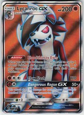 LYCANROC GX (FULL ART) 138/145 HOLO ULTRA RARE GUARDIANS RISING POKEMON NM/M on eBay