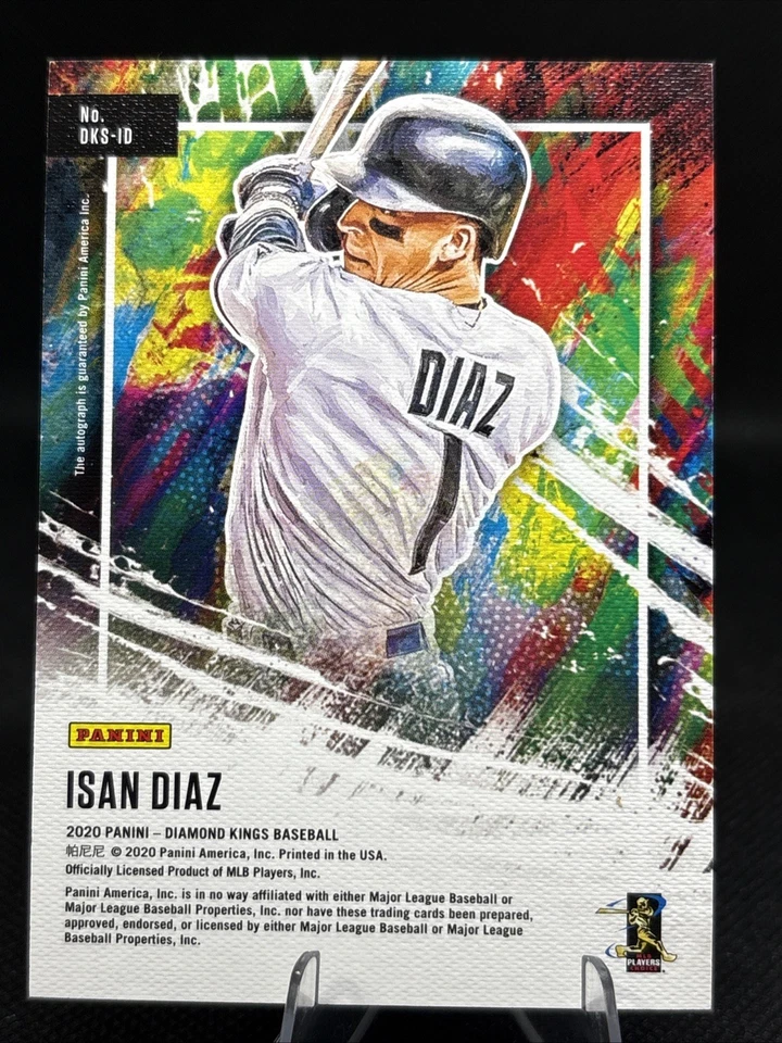 2020 Panini Diamond Kings - Dk Signatures Isan Diaz #DKS-ID (AU, RC) - Image 2 of 2