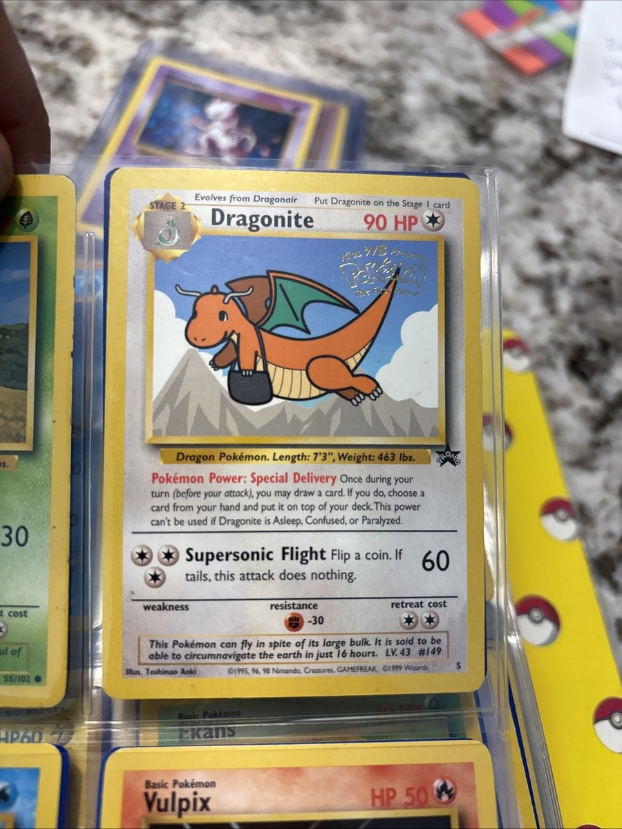 Pokmon TCG Dragonite Promo WB the First Movie Stamped Card | eBay Pokmon TCG Dragonite Promo WB the First Movie Stamped Card | eBay