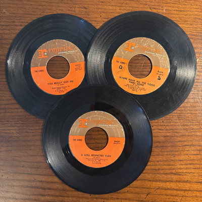 The Kinks: Lot Of 3 Singles - Really Got Me/Good Times/Respected Man Reprise VG