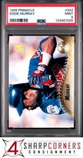 1995 PINNACLE #342 EDDIE MURRAY INDIANS HOF POP 4 PSA 9