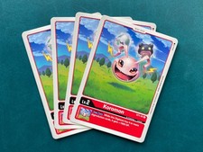 Koromon ST1-01 Playset Starter Deck Gaia Red Digimon Card Game x4