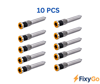 10x Pentalobe Schrauben für iPhone 17 / 17 Pro / 17 Pro Max   Orange Kopf