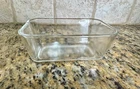 Vintage PYREX Corning Clear 502-B Refrigerator Dish Great Condition