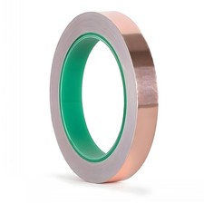 Conductive Copper Foil Tape 1/2inch X 50Feet Flashing 0.5 Inch x 50 Feet