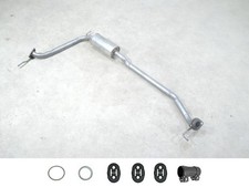 KLARIUS Mitteltopf Neu für Honda Civic 8 1.4 Auspuff Schalldämpfer + Anbauteile 