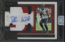 2020 Panini One Deshaun Watson Dual Patch AUTO #11/20 SEALED