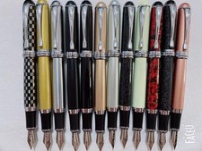 JINHAO 9016 Dadao Penna Stilografica EF/F/M Pennino Acrilico Trasparente Spin Pen Ufficio Scolastico Fornure di Cancelleria Penne per Scrtura PK 9019  21