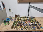 Nice Lot Of Vintage Tmnt Ninja Turtles. 58 Figures, Vehicles, Playsets. See Pics