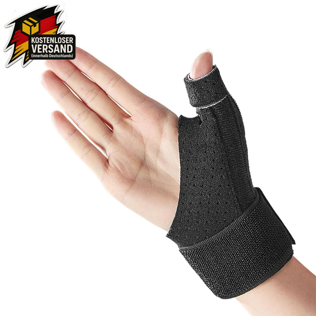 Daumenbandage Kompression Daumengelenk Stabilisierung Atmungsaktiv Set