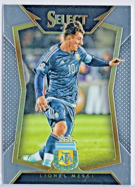 2015-16 Panini Select Lionel Messi #65 Argentina 1st Year Select Base Soccer 🔥