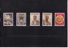 SA34a Vatican 1967 19th centenary of martyrdom of Saints Peter&Paul mint stamps