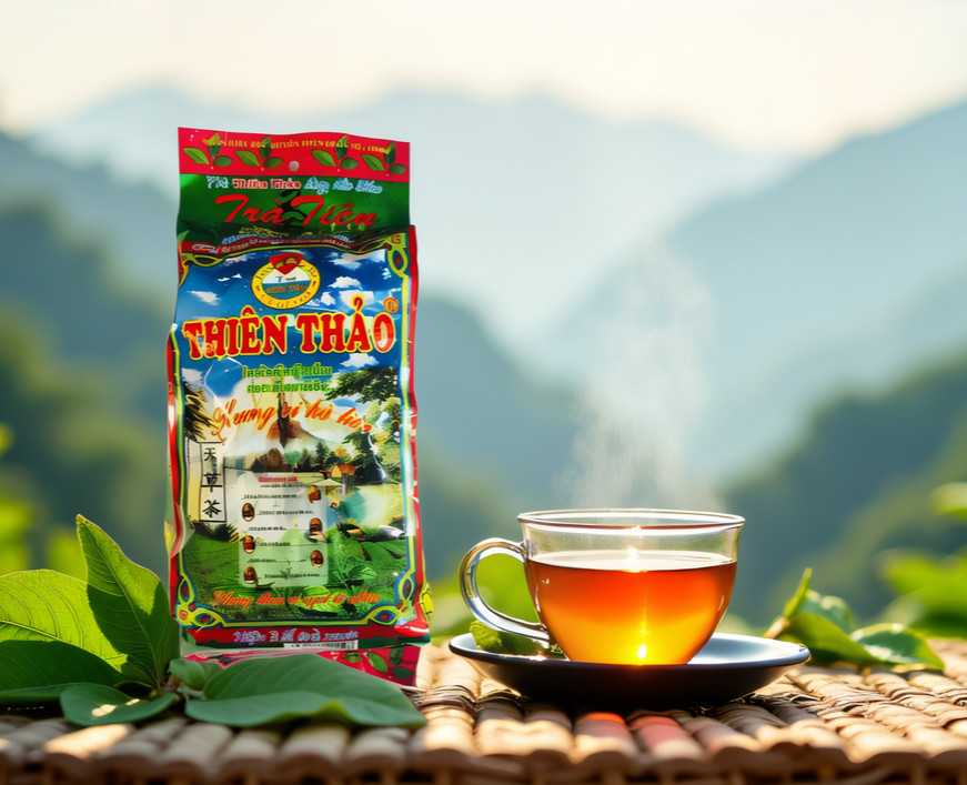 Bags Vietnamese Pandan Green Tra Sam Dua Pha Tra Da 60 Bags 