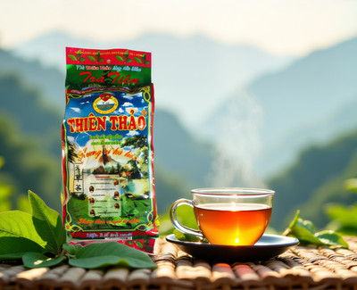 Thien Thao Tea Bags Vietnamese Pandan Green Tra Sam Dua Pha Tra Da 60 Bags 350g