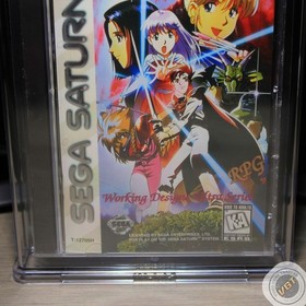 PSA 9.8 B - Albert Odyssey: Legend of Eldean Sega Saturn 1997 NEW! - RARE!
