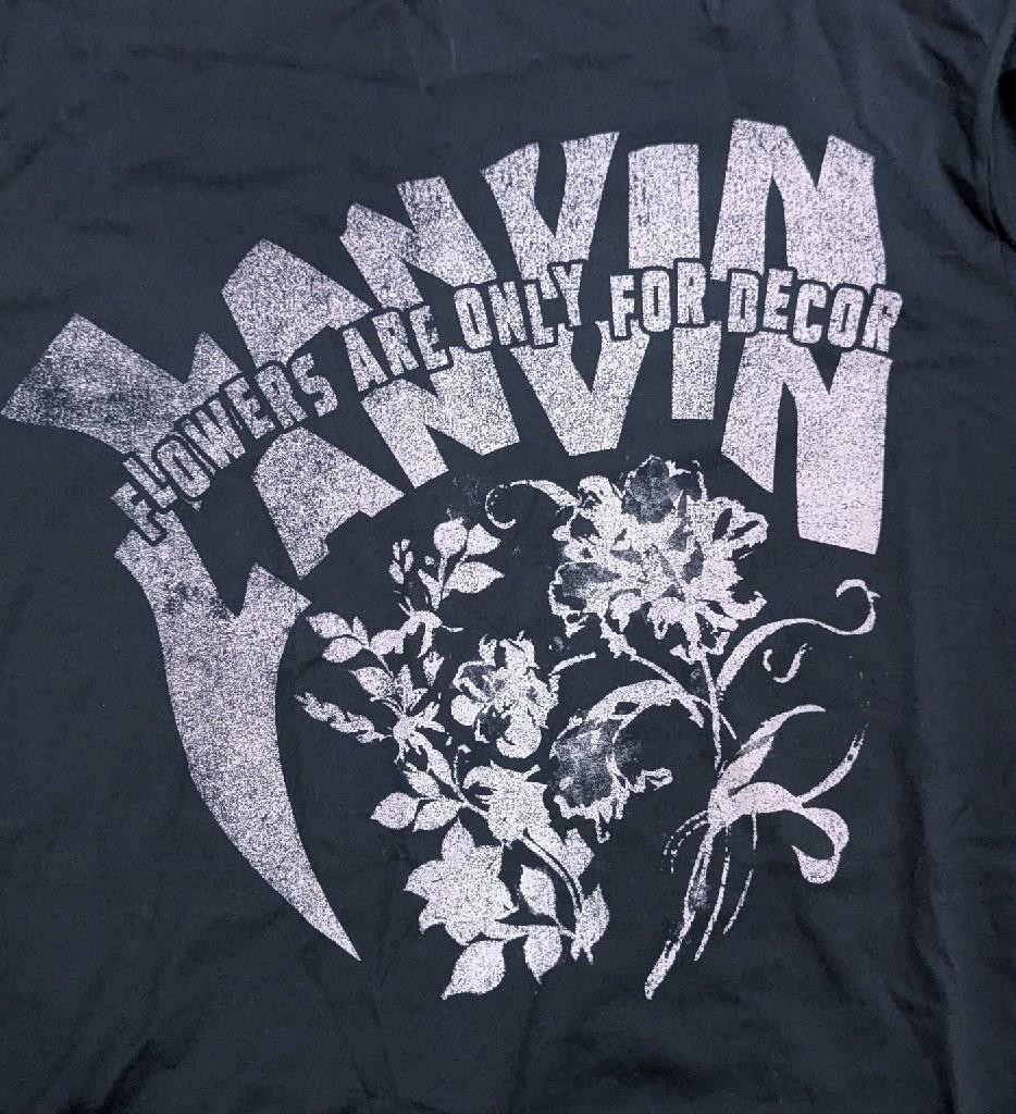 $690 Mens LANVIN x Future Logo Graphic T-Shirt Black Medium