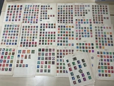 German stamps. 1800s on + Reich. Large lot. Vintage. Leaves. D18