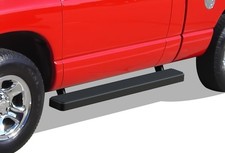 Iboard Running Boards 5in Black Fit 02-08 Dodge Ram 1500 2500 3500 Regular Cab