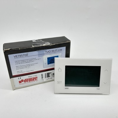 VEMER VE785700 TUO WiFi LITE - Smart WiFi Thermostat, WLAN Raumthermostat Digita
