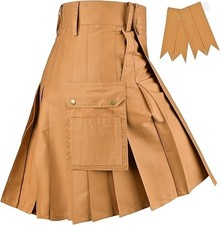 Mens Scottish Phantom utility kilts for men Traditional Kilts with Cargo Pockets