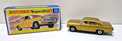 Matchbox Superfast Lesney Opel Diplomat   no 36 OVP England nr 36