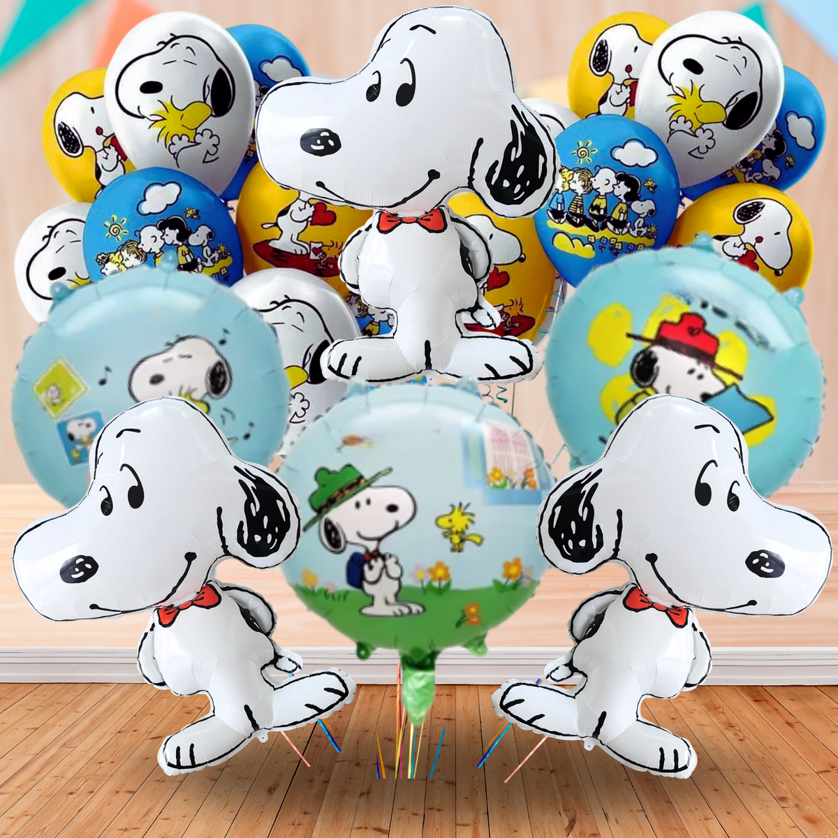 キッズ・ファミリー Snoopy's Animal Party CD Snoopy Dog BALLOONS PARTY SUPPLIES BIRTHDAY DECORATION BALLOON