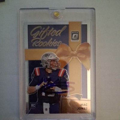 2021 Panini Donruss Optic - Gifted Rookies Mac Jones #GR-6 (RC, AU)