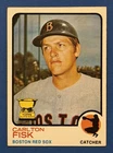 1973 Topps Carlton Fisk #193 Boston Red Sox