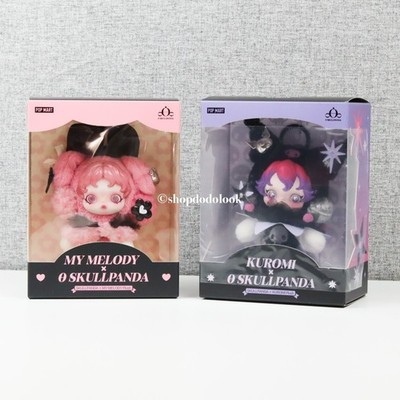 My Melody Kuromi Plush Mascot Keychain Holder POPMART SKULLPANDA x Sanrio Gift