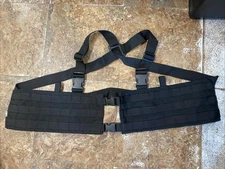 Tactical Tailor Split Front Chest Rig - Black - NEW
