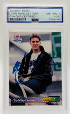 Christian Laettner Signed / Autographed 1992-93 Upper Deck #3 Draft Card RC PSA