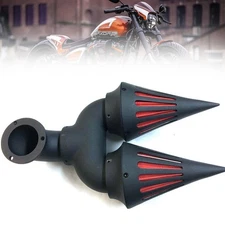 Spike Intake Air Cleaner Filter Kit Fits For Harley CV Carburetor Delphi V-Twin