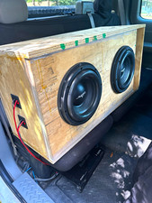 Skar Audio SDR Dual 10" Double Ported Subwoofer Enclosure w/ 2 SDR Subs