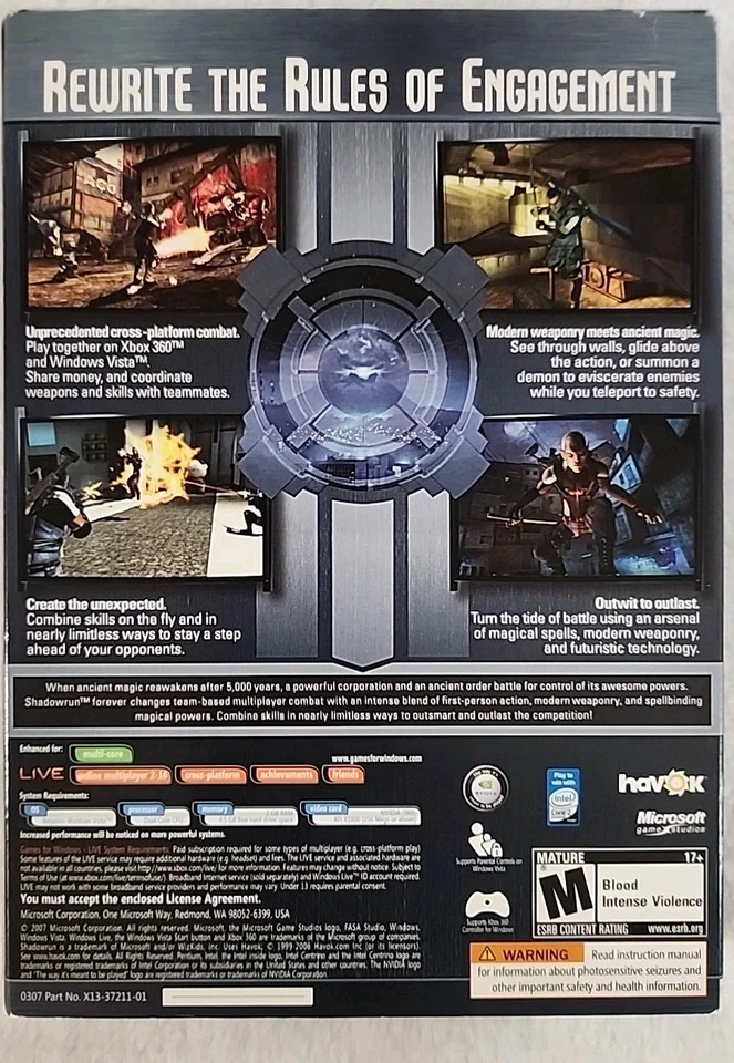 Shadowrun 2007, PC Game. Sealed / Brand New. - Image 2 of 4