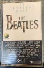 The Beatles 20 Greatest Hits Cassette Paul John Ringo George Fab Four VG TESTED