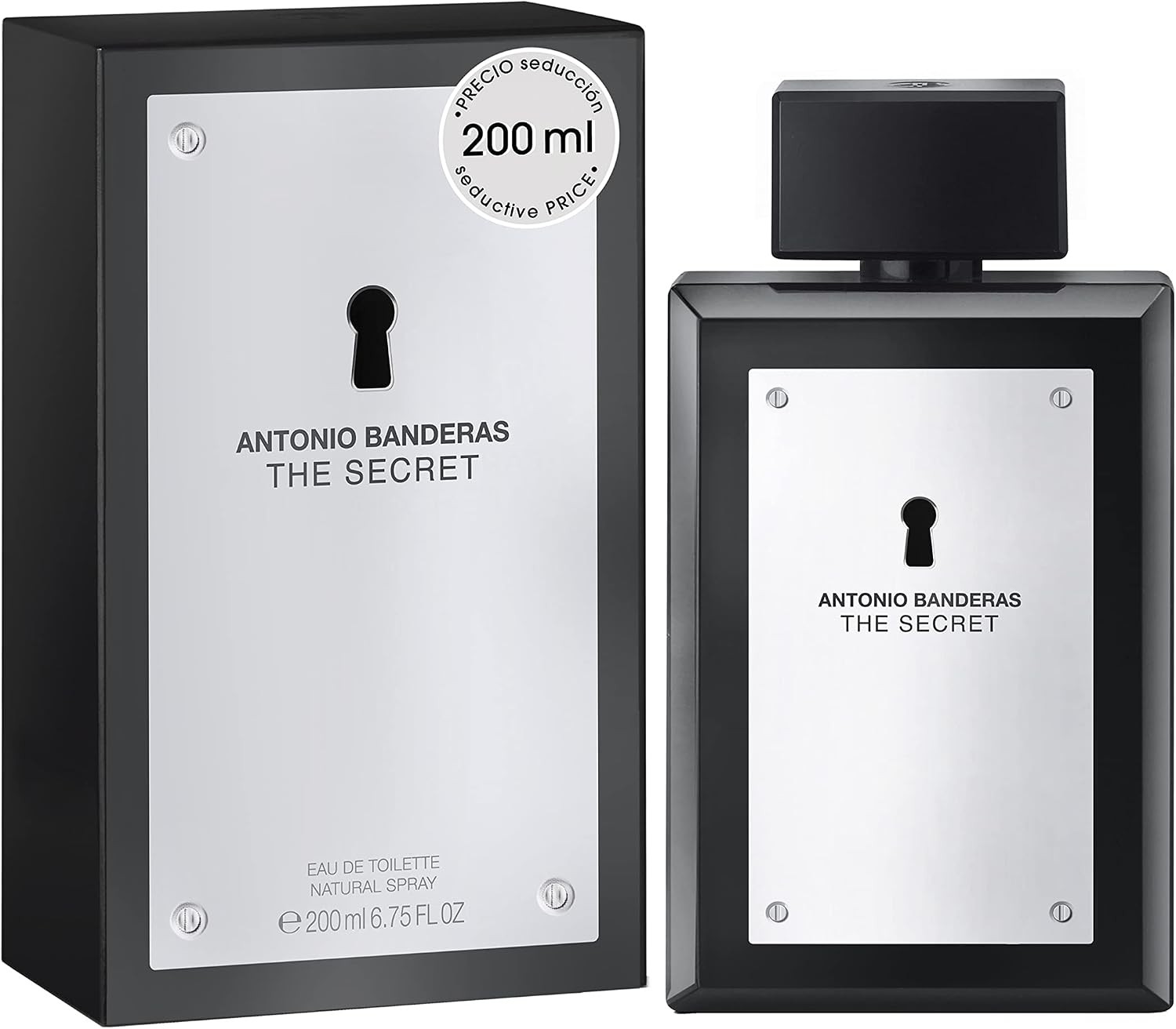 Banderas The Secret Eau de Toilette for Men 200ml Long Lasting Fruity Leather Fr - Image 3