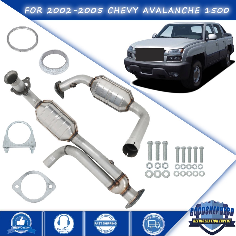 For 2002-2005 Chevrolet Avalanche 1500 5.3L V8 Y Pipe Catalytic